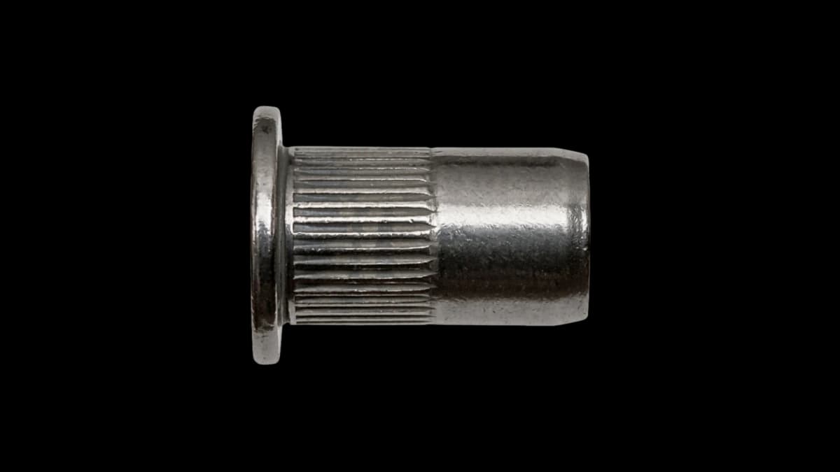 НЕРЖ цилиндрический бортик, с насечкой М6 E>3 mm 0373116009AM